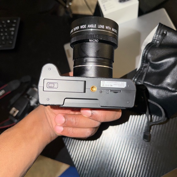 4K Ultra HD Black Camera